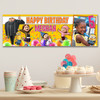Personalised Party Banner For Kids Birthday Despicable Me Minions Photo
