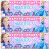Personalised Party Banner For Kids Birthday Disney Princess Cinderella