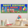 Personalised Party Banner For Kids Birthday In The Night Garden