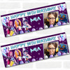 Personalised Party Banner For Kids Birthday Kpop Demon Hunters