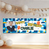 Personalised Party Banner For Kids Birthday Kids Birthday Lego Toy Bricks Photo