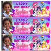 Personalised Party Banner For Kids Birthday My Little Pony Photo Purple Pink