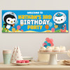 Personalised Party Banner For Kids Birthday Octonauts