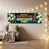 Personalised Party Banner For Kids Birthday Peter Pan Balloons