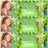 Personalised Party Banner For Kids Birthday Tinker Bell Photo