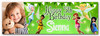 Personalised Party Banner For Kids Birthday Tinker Bell Photo
