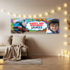 Personalised Party Banner For Kids Birthday Boys Thomas The Tanks Engine Photo