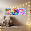 Personalised Party Banner For Kids Birthday Moana Splash Photo