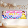 Personalised Party Banner For Kids Birthday Disney Princess Belle