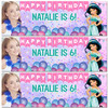 Personalised Party Banner For Kids Birthday Disney Princess Jasmine