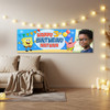 Personalised Party Banner For Kids Birthday Spongebob Photo