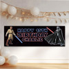 Personalised Party Banner For Kids Birthday Star Wars Darth Vader