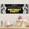 Personalised Party Banner For Kids Birthday Star Wars Stormtroopers