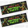 Personalised Party Banner For Kids Birthday Teenage Mutant Ninja Turtles