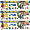 Personalised Party Banner For Kids Birthday Toy Story