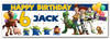 Personalised Party Banner For Kids Birthday Toy Story