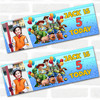 Personalised Party Banner For Kids Birthday Photo Toy Story
