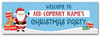 Personalised Party Banner For Christmas Party Company Santa Gift