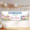 Personalised Party Banner For Housewarming New Home Colourful Houses
