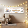 Personalised Party Banner For Wedding Day Congratulations Champagne Cake Hearts