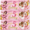 Personalised Party Banner For Kids Birthday Ballet Cute Girl Photo