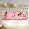 Personalised Party Banner For Kids Birthday Ballet Cute Girl Photo