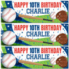 Personalised Party Banner For Kids Birthday Baseball