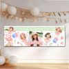 Personalised Party Banner For Kids Birthday Watercolour Fairies