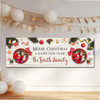 Personalised Party Banner For Christmas Family Photo Stocking Wood