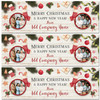 Personalised Party Banner For Christmas Party Company Photo Stocking Wood