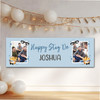 Personalised Party Banner For Stag Do Photo Blue Beer Sunglasses