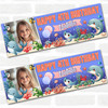 Personalised Party Banner For Kids Birthday Under The Sea Sealife Photo