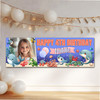 Personalised Party Banner For Kids Birthday Under The Sea Sealife Photo