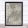 Bob Dylan Every Grain of Sand Shadow Song Lyric Quote Print