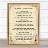 The Beatles A Taste Of Honey Song Lyric Quote Print