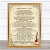 Alanis Morissette Ironic Song Lyric Quote Print