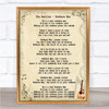 The Beatles Nowhere Man Song Lyric Quote Print