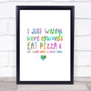 Save Animals Rainbow Quote Print