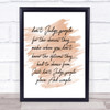 Don't Judge Quote Print Watercolour Wall Art