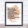 Find A Sense Of Self Because Can Do Anything Else Angeline Jolie Quote Poster Print