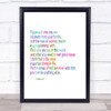 Find A Sense Of Self Because Can Do Anything Else Angeline Jolie Rainbow Quote Print