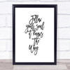 Follow Your Soul Quote Print Poster Typography Word Art Picture