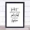 Go For It Quote Print Poster Typography Word Art Picture