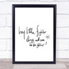 Hey Little Fighter Quote Print Poster Typography Word Art Picture