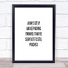 Keep Moving Forward Quote Print Poster Typography Word Art Picture