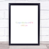 Outside The Comfort Zone Rainbow Quote Print Outside The Comfort Zone Rainbow Quote Print