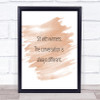 Sit With Winners Quote Print Watercolour Wall Art