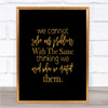 Solve Our Problems Quote Print Black & Gold Wall Art Picture