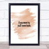 You'll Never Know If You Never Try Quote Poster Print Wall Art