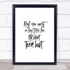Short Term Lust Quote Print Poster Typography Word Art Picture